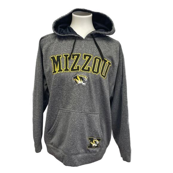 Mizzou Womens XL University Missouri Columbia Tigers Pullover Sweatshirt Hoodie - Picture 1 of 3